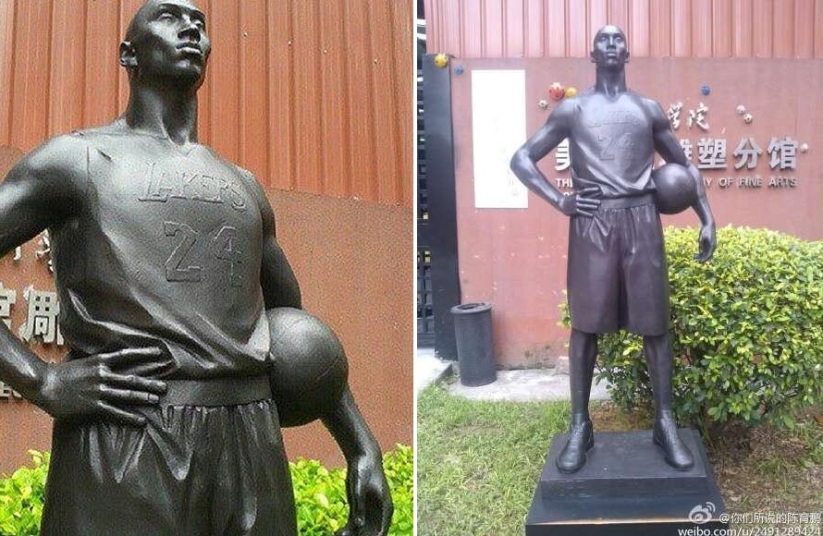 Estatua de Kobe Bryant en... ¡China!